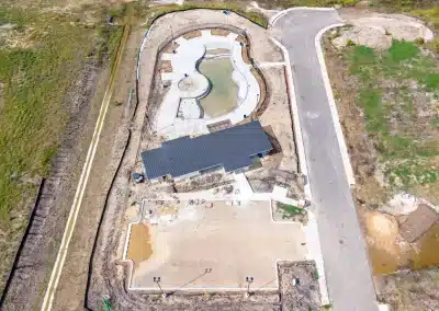 Rose-Valley-Amenity-Center-aerial-view-completed-roof-3cs-Construction