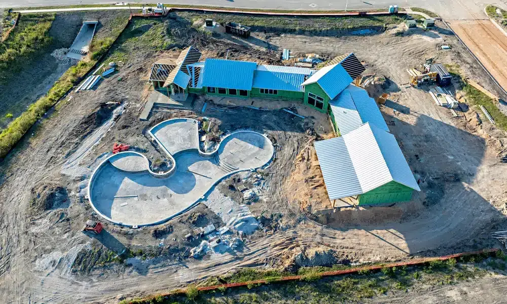 Grace-Valley-Amenity-Center-aerial-view-vuild-out